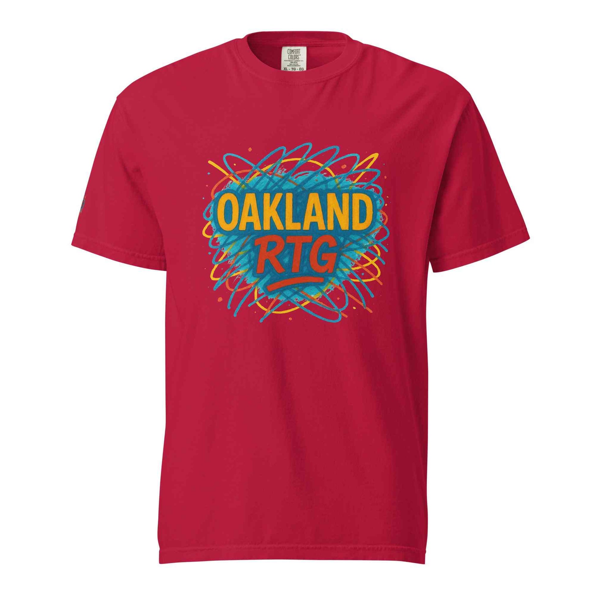 Oakland-Unisex garment-dyed