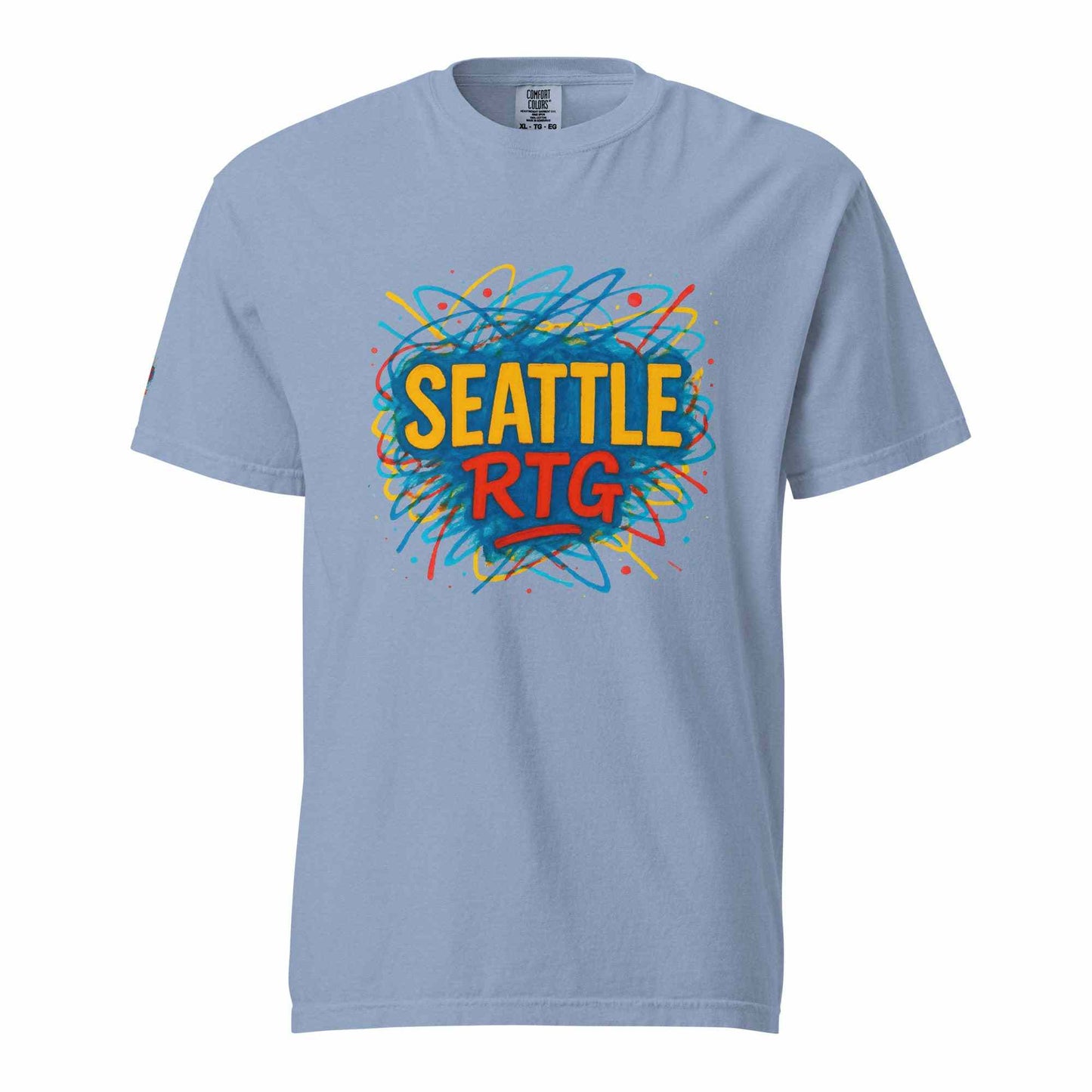 Seattle-Unisex garment-dyed