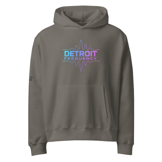 Detroit-Oversized heavyweight hoodie