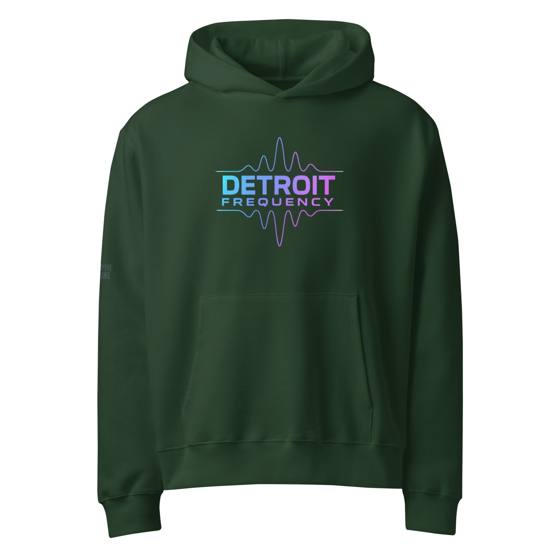 Detroit-Oversized heavyweight hoodie