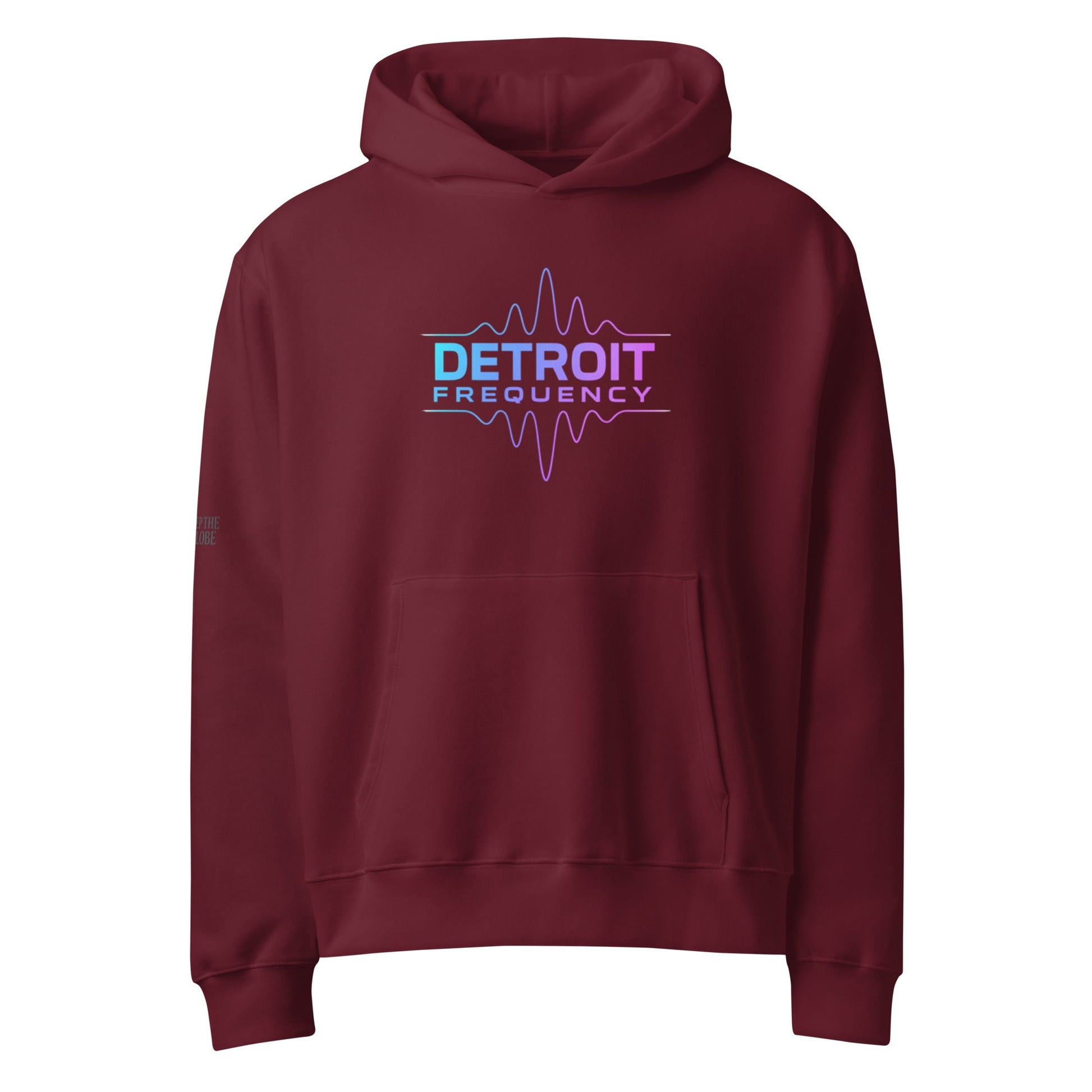 Detroit-Oversized heavyweight hoodie