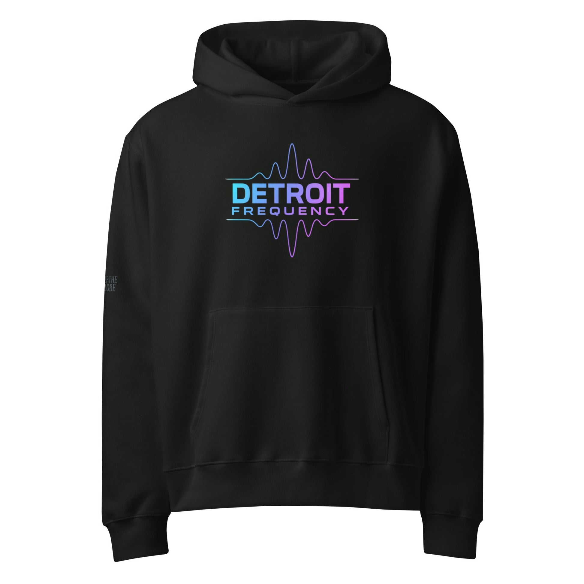 Detroit-Oversized heavyweight hoodie