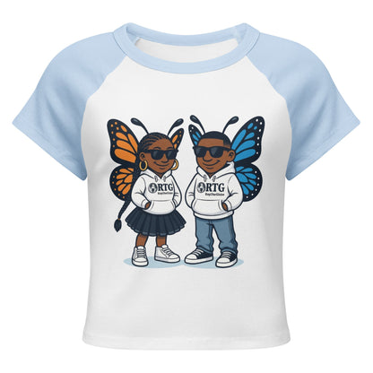 RTG-Avatar-Women’s micro rib raglan baby tee