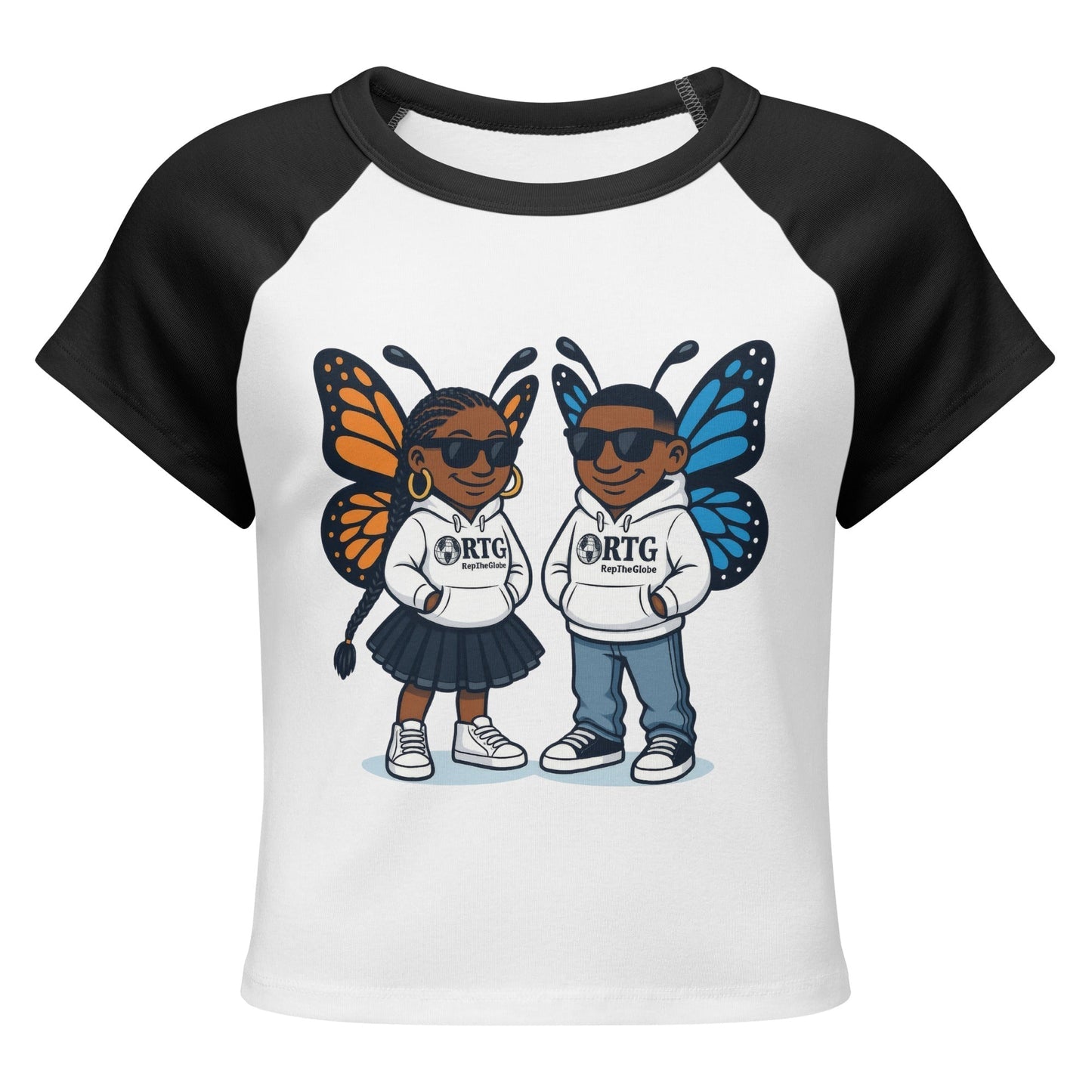 RTG-Avatar-Women’s micro rib raglan baby tee