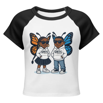 RTG-Avatar-Women’s micro rib raglan baby tee