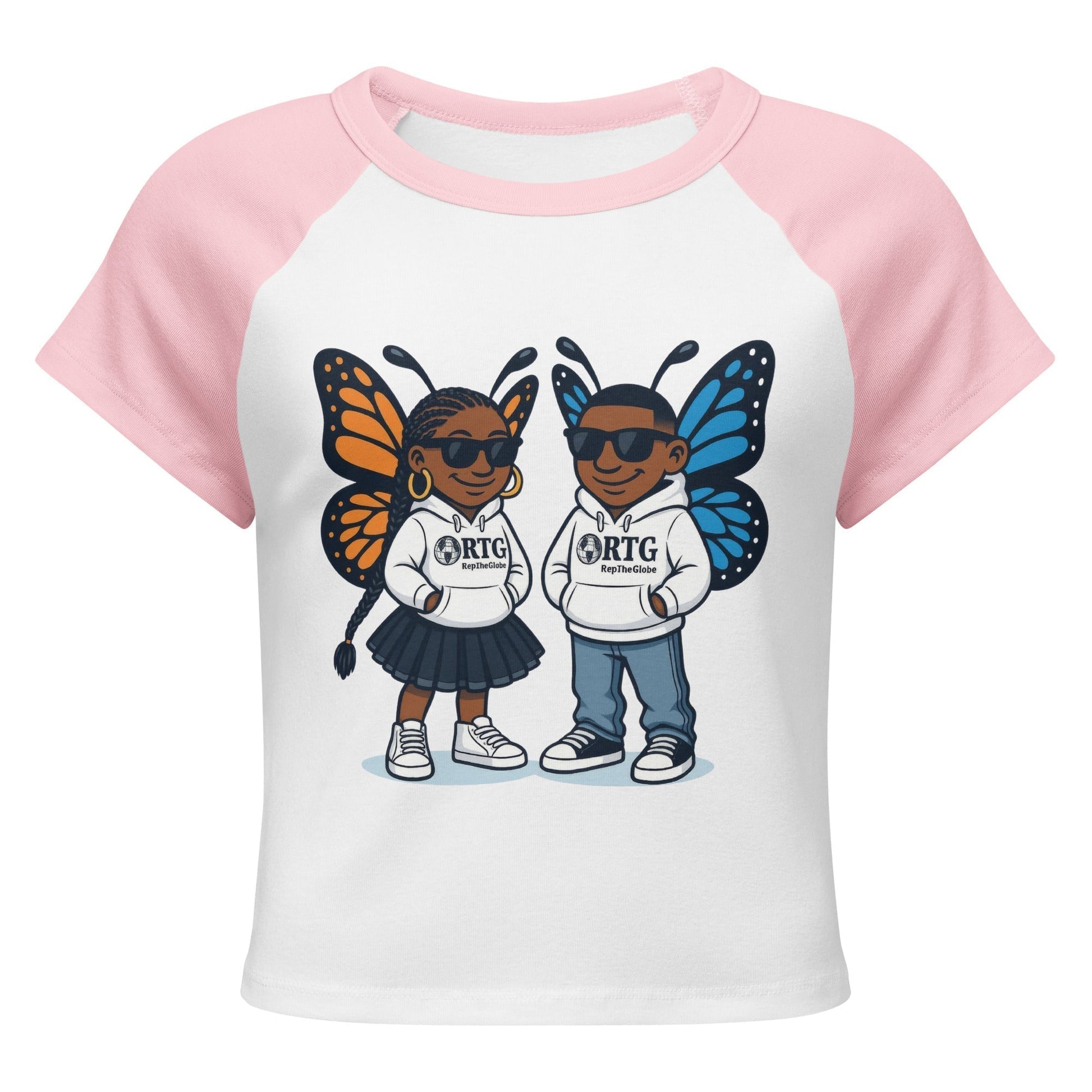 RTG-Avatar-Women’s micro rib raglan baby tee