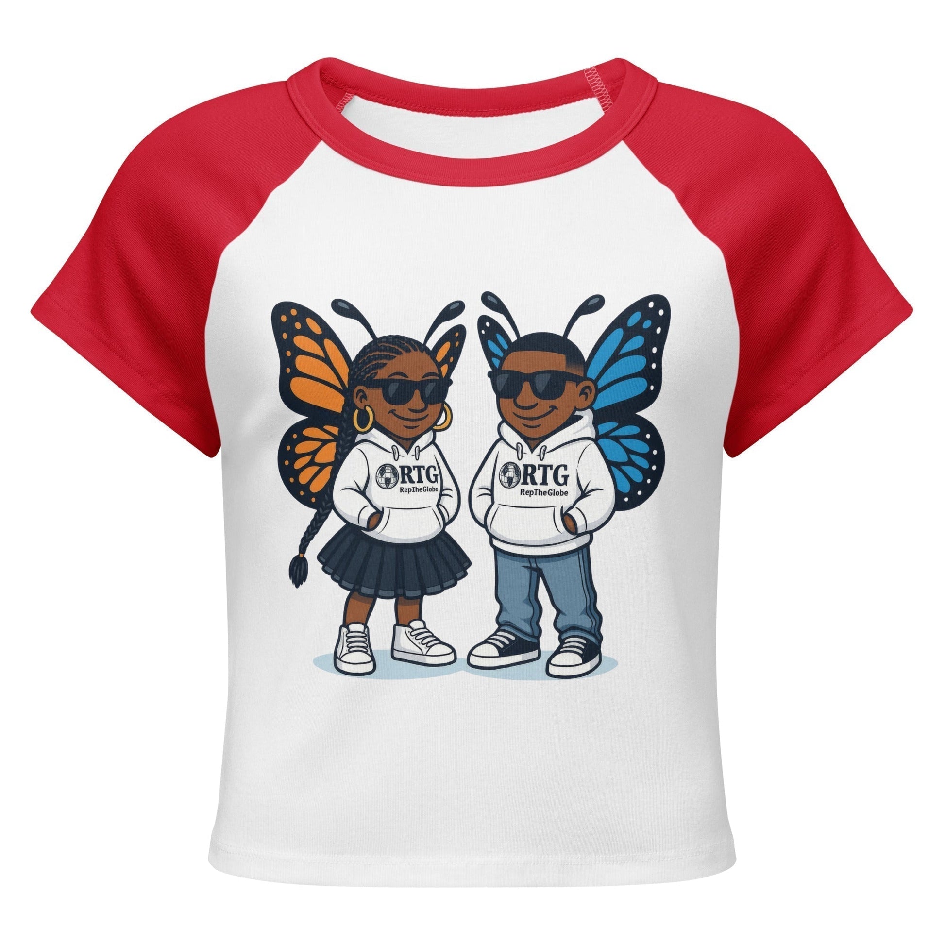 RTG-Avatar-Women’s micro rib raglan baby tee